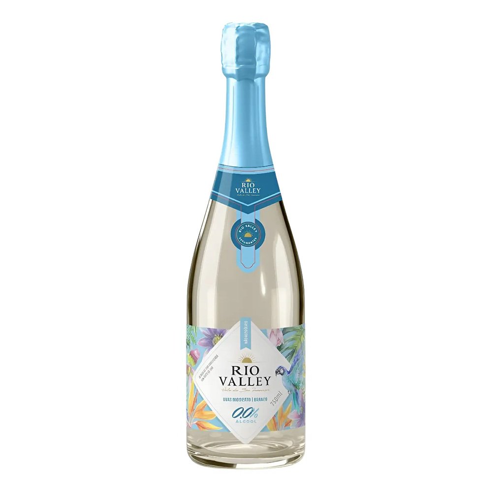 Espumante 0,0% Moscato Branco 750ml - Rio Valley